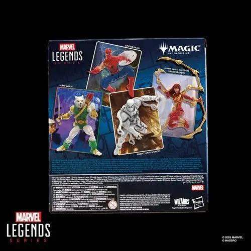 Spider-Man Marvel Legends Series Magic: The Gathering Agent Anti-Venom 6-Inch Action Figure and Card - ToyShnip
