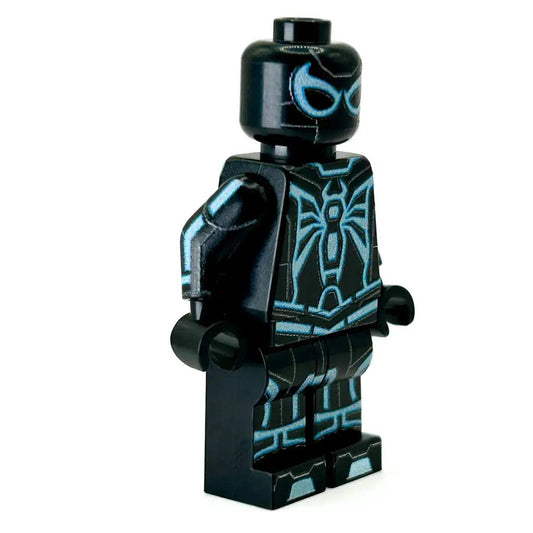 Lego Minifig Spidey Tron Blue Custom Print - ToylandEU™