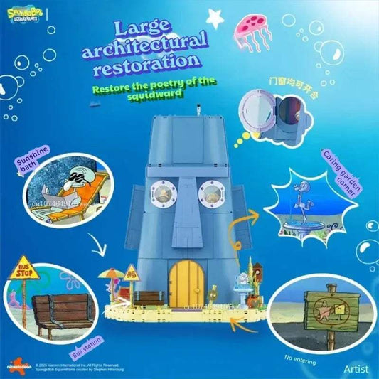 SpongeBob Building Blocks Set Lego Compatible Light Up - ToylandEU™