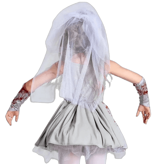Spooktacular Kids Zombie Bride Costume - Ultimate Halloween Costume - ToylandEU