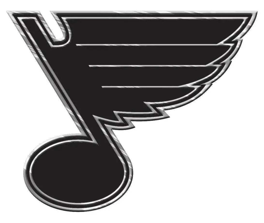 St. Louis Blues Auto Emblem - Silver - ToylandEU