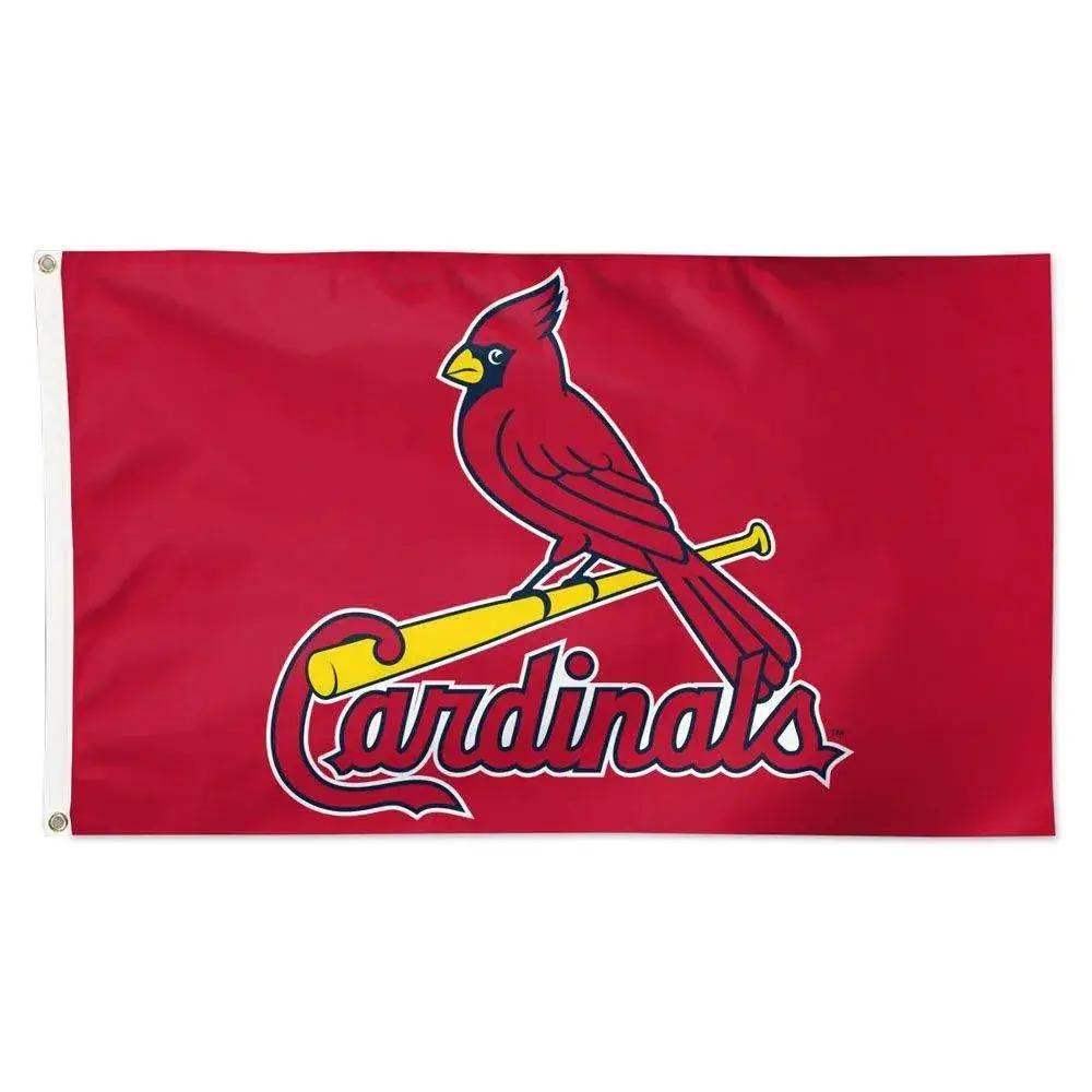 St Louis Cardinals Flag 3x5 Team Durable Quad Stitched Ends - ToylandEU™