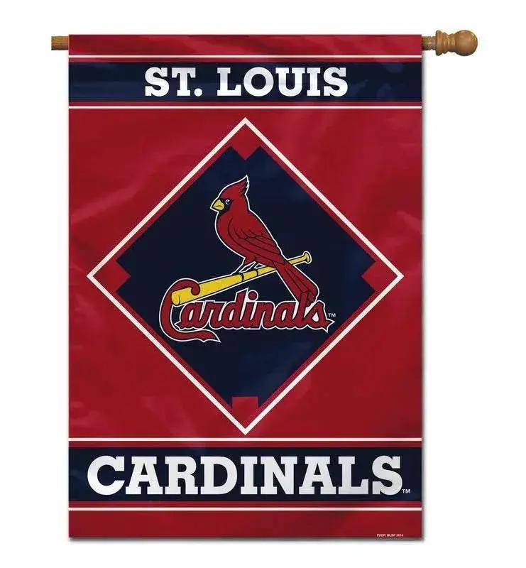 St Louis Cardinals House Flag 28x40 One Sided Flag - ToylandEU™