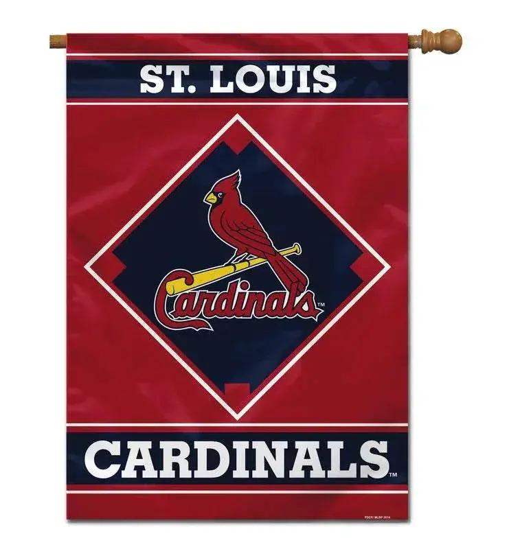 St Louis Cardinals House Flag 28x40 One Sided Flag - ToylandEU