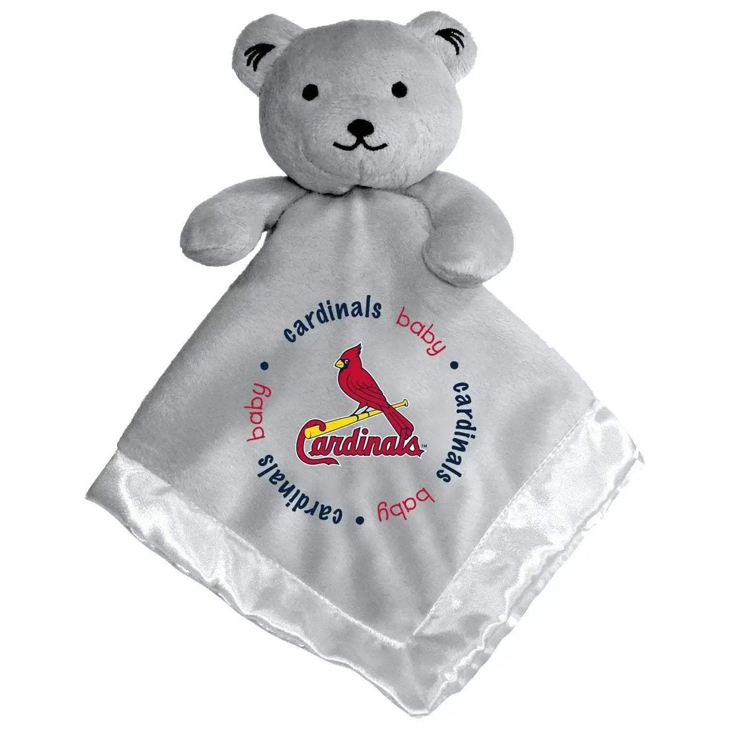St Louis Cardinals Security Bear Gray Plush Toy Logo - ToylandEU™