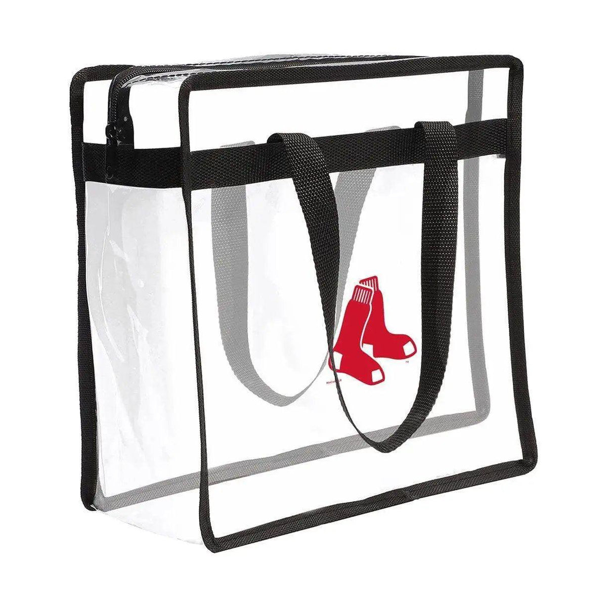 Boston Red Sox Crystal Clear Stadium Tote Bag With Top Zip - ToylandEU™
