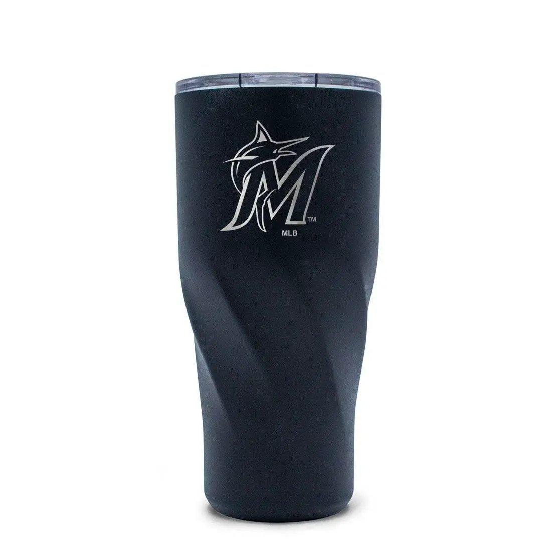 Miami Marlins 20oz Stainless Steel Tumbler Dishwasher Safe - ToylandEU™