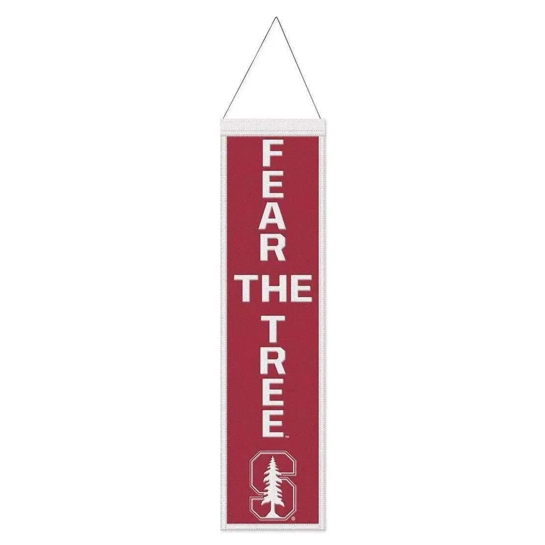 Stanford Cardinal Wool Banner 8x32 Heritage Slogan Design - ToylandEU™