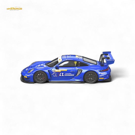 Star Race Porsche 911 GT3 Racing Blue No.15 1:64 - ToylandEU™