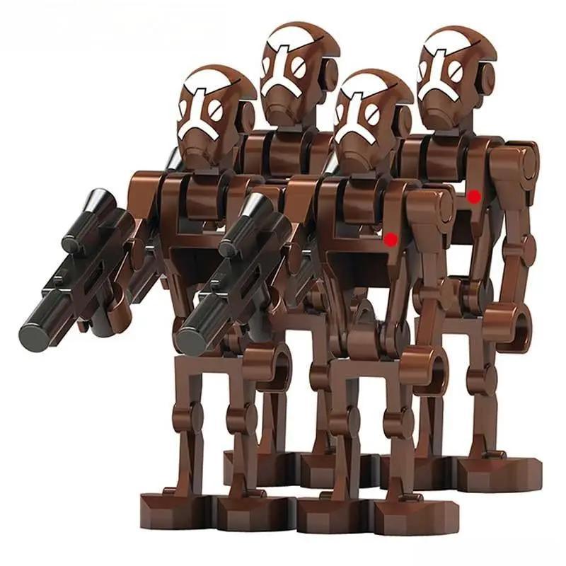 Star Wars Battle Droid Captain Minifigures Set of Four - ToylandEU™