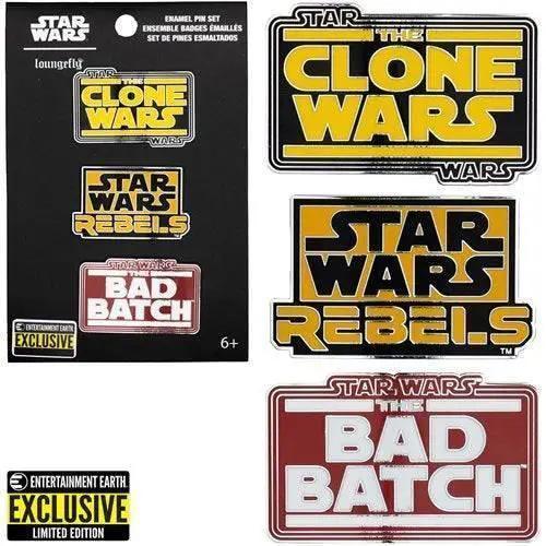 Star Wars Enamel Pin 3 Pack Loungefly Exclusive - ToylandEU™