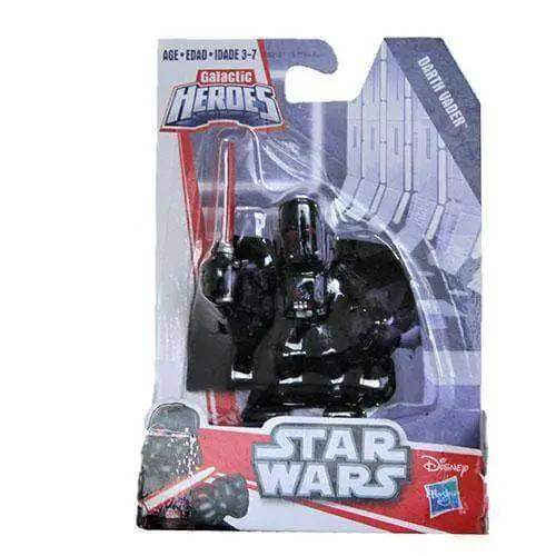 Star Wars Galactic Heroes Darth Vader Action Figure Articulated - ToylandEU