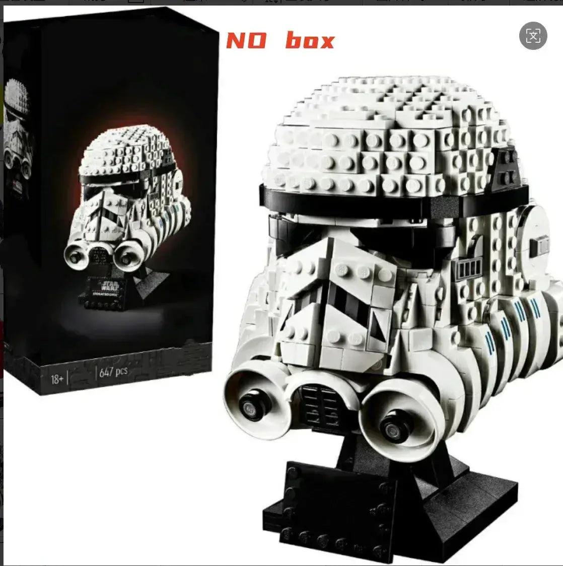 Star Wars Space Combat Helmet Building Blocks Decor - ToylandEU™