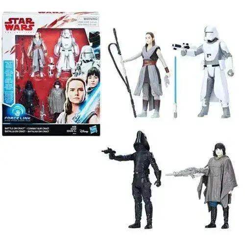 Star Wars Last Jedi Battle On Crait Action Figure Set - ToylandEU