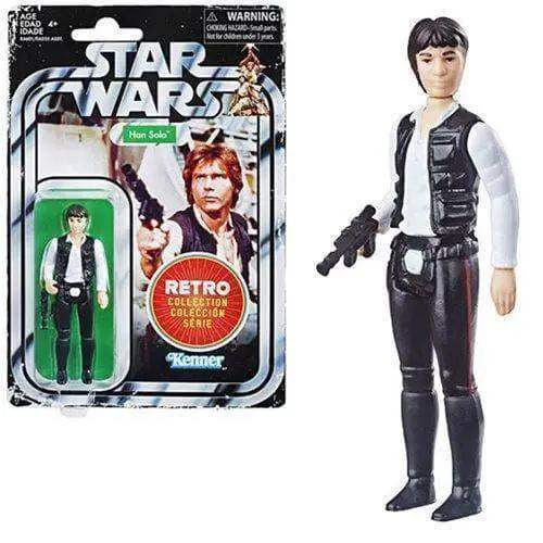 Star Wars Retro Collection Han Solo Action Figure Vintage Kenner - ToylandEU