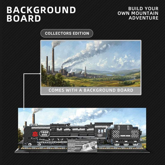 Steam Train And High-Speed Rail Building Blocks | Toylandeu™