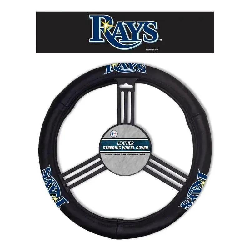 Tampa Bay Rays Leather Steering Wheel Cover Premium Edition - ToylandEU™