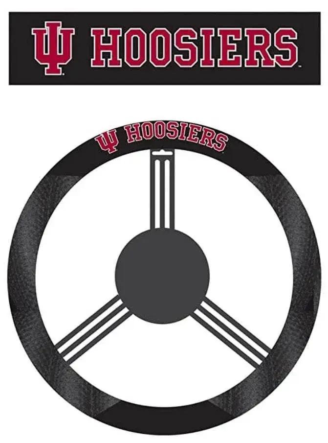 Indiana Hoosiers Steering Wheel Cover Mesh Style CO - ToylandEU™