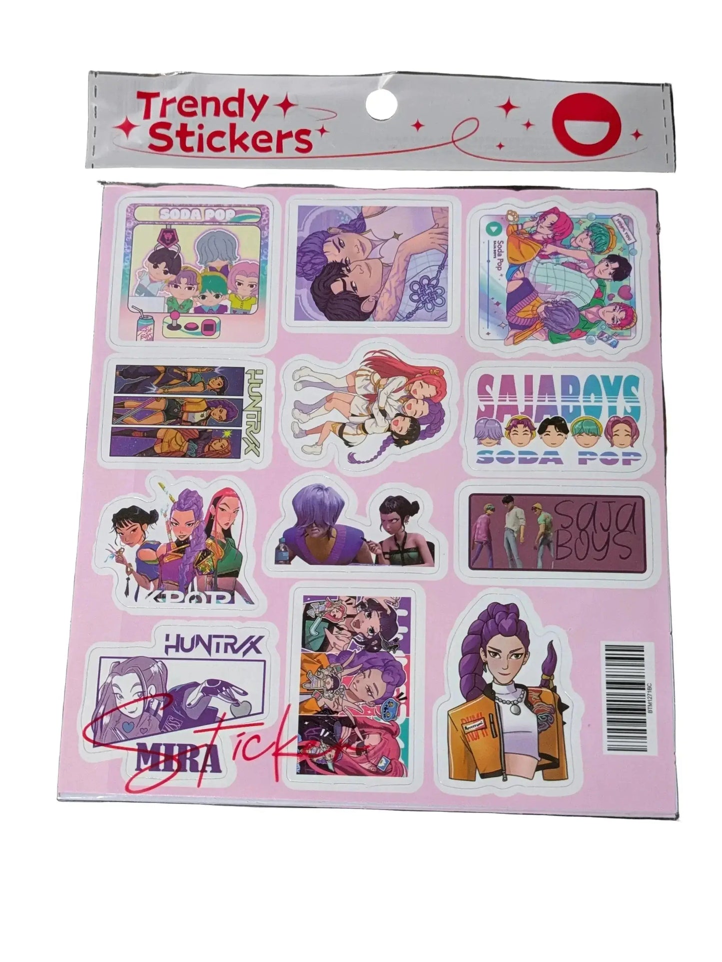 K-POP DEMON HUNTERS Sticker Pack – 75 Stickers (Mega Set) - ToylandEU™