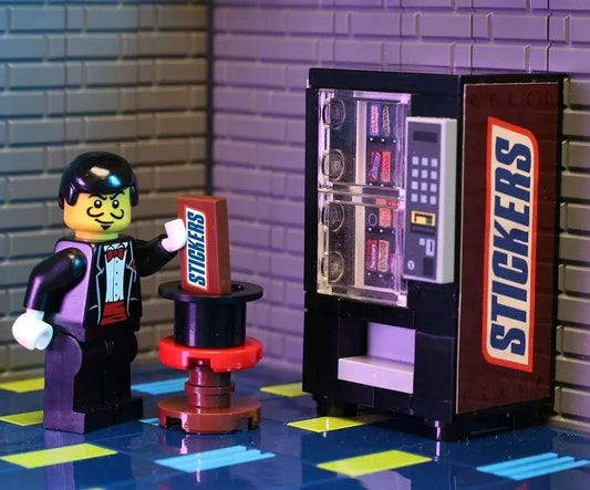 Lego Candy Bar Vending Machine Stickers Included - ToylandEU™