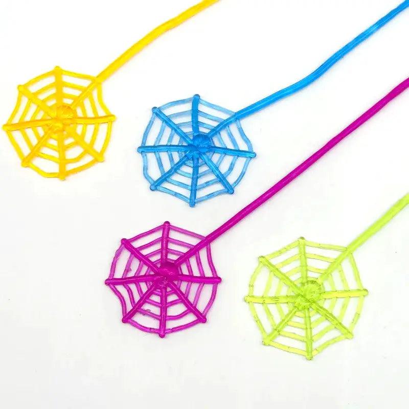 Sticky Hands Spider Web Toy Set For Kids Stretchy Fun - ToylandEU™