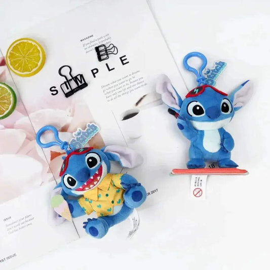 Stitch Plush Doll Backpack Keychain Gift for Kids - Cute Disney Anime - ToylandEU™