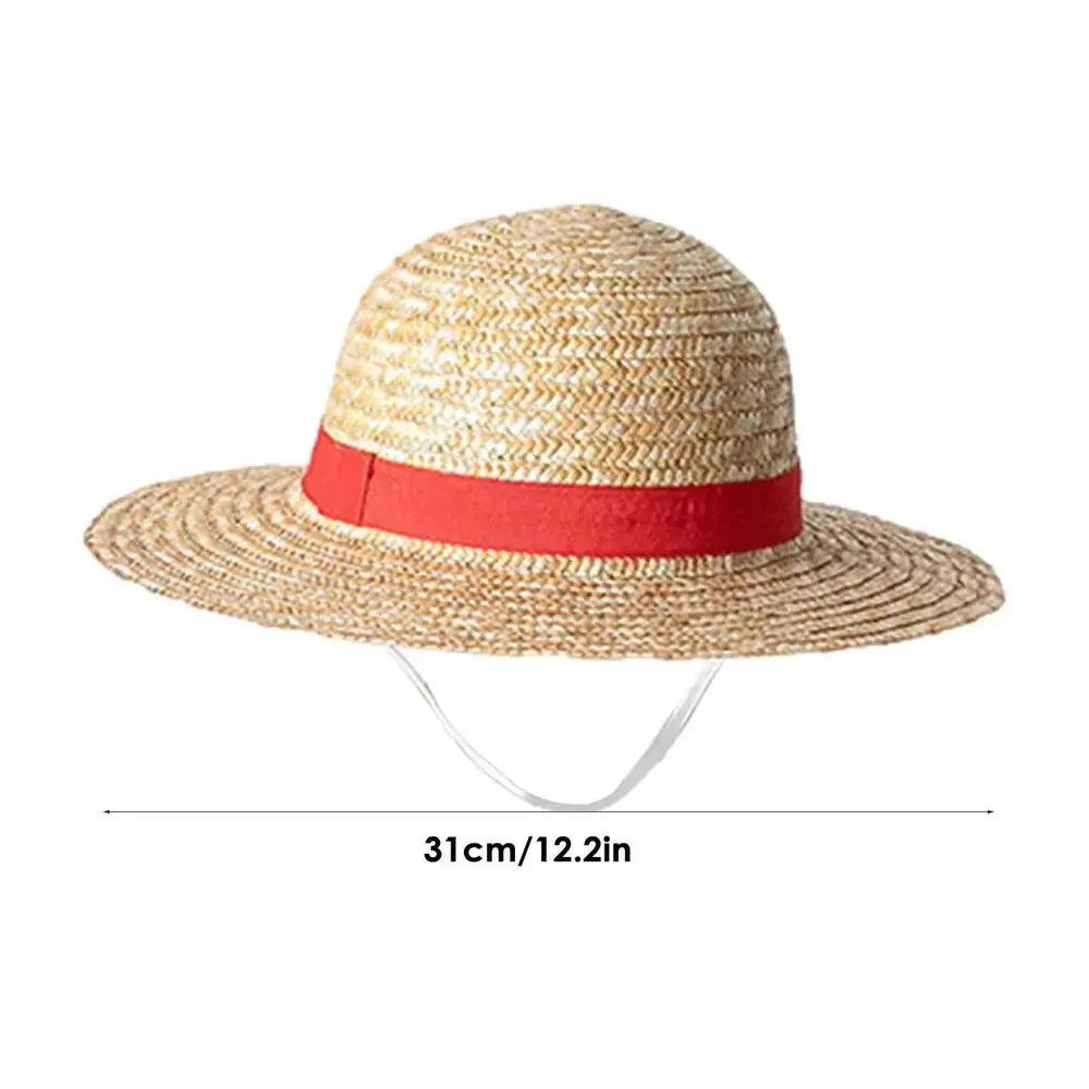 Straw Hat Cosplay Cap Luffy One Piece Prop Sunshade - ToylandEU™