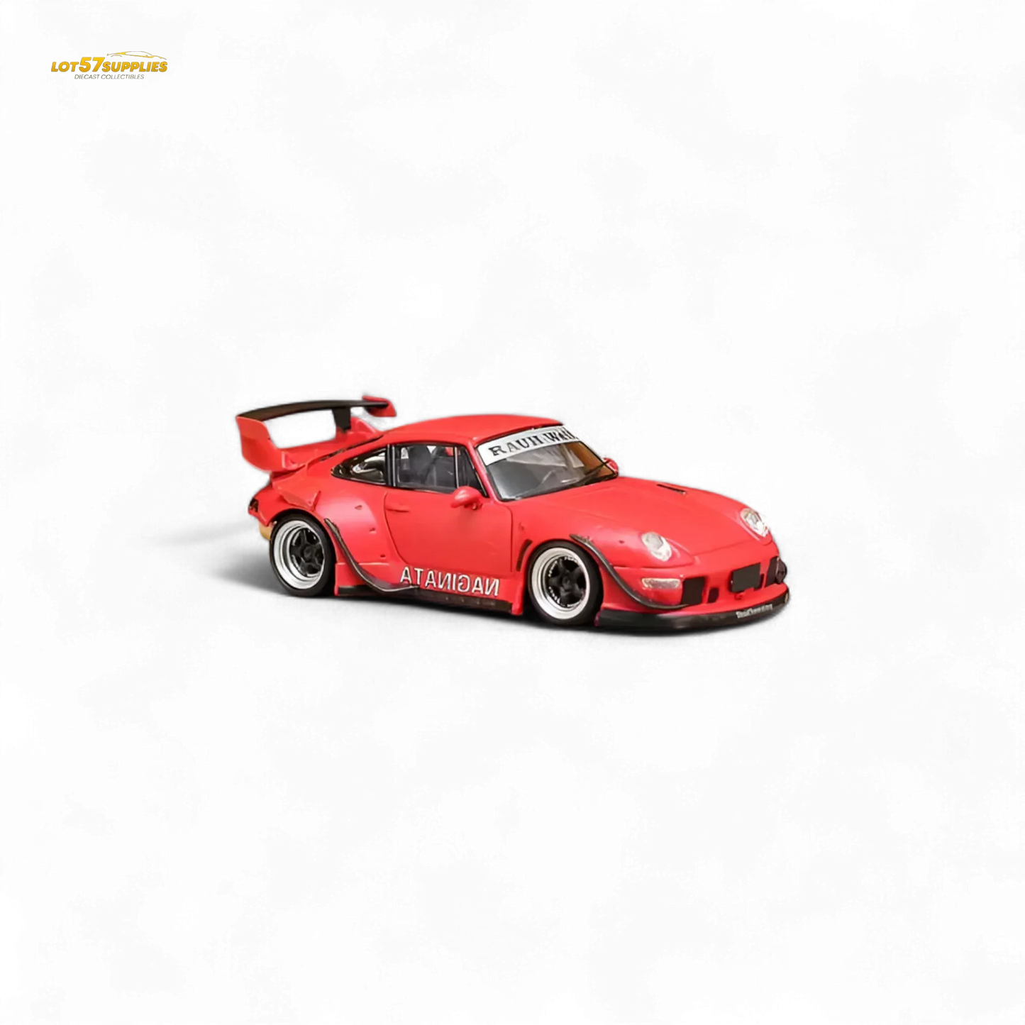 Street Weapon Porsche RWB 993 Naginata Red Livery Diecast - ToylandEU