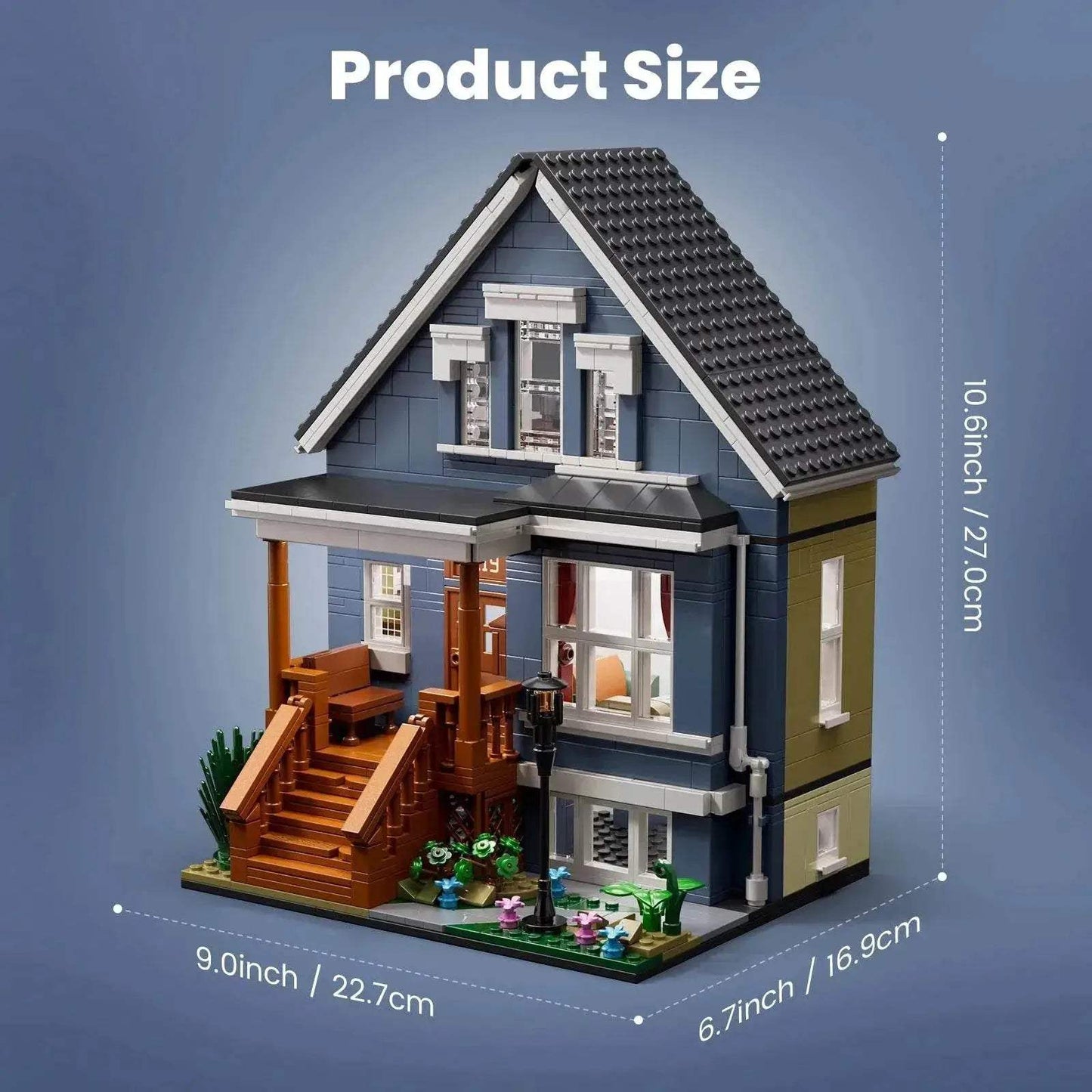Stunning Building Blocks Set Shameless House Toyland EU - ToylandEU™