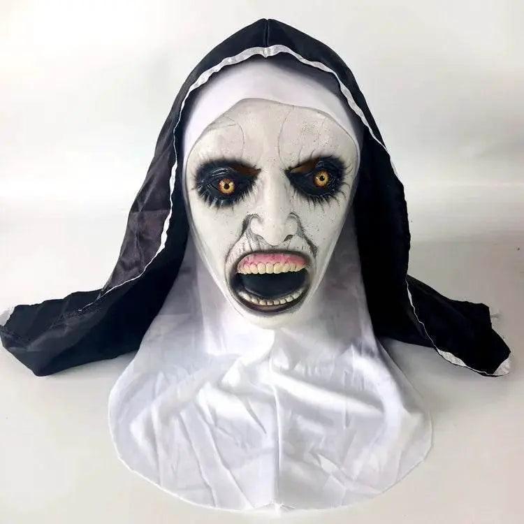 Stunning Latex Nun Mask 3D Realistic Mask Toyland EU - ToylandEU™