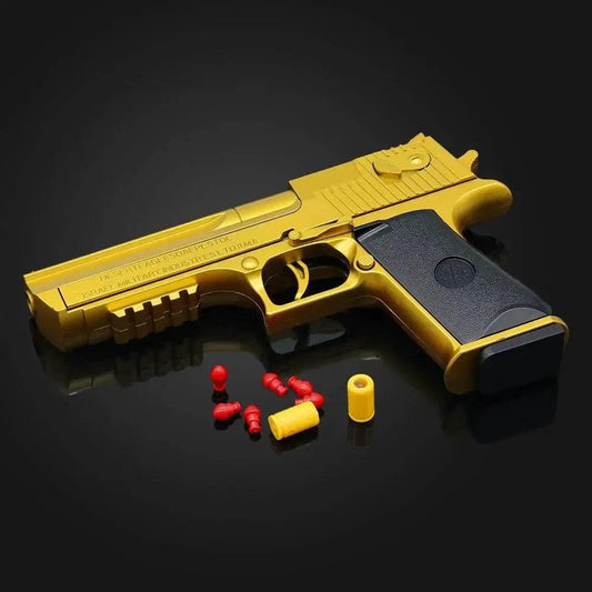 Sturdy Airsoft Desert Eagle Gun 4 Bullets Toyland EU - ToylandEU™