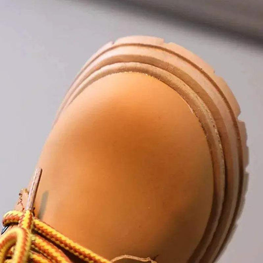 Stylish Kids Ankle Boots 2025 - Casual Little Yellow Winter Shoes for Boys and Girls - ToylandEU