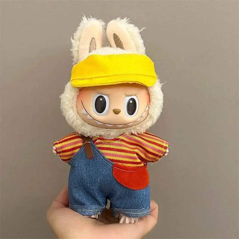 Stylish Labubu Outfit Korean Idol Hoodie Pants For 15 17cm - ToylandEU