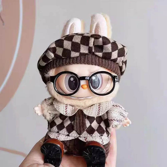 Stylish Mini Doll Clothes Set for 17cm Labubu Idol V1 V2 Featuring Sports Leisure Suit for Kids and Collectors - ToylandEU