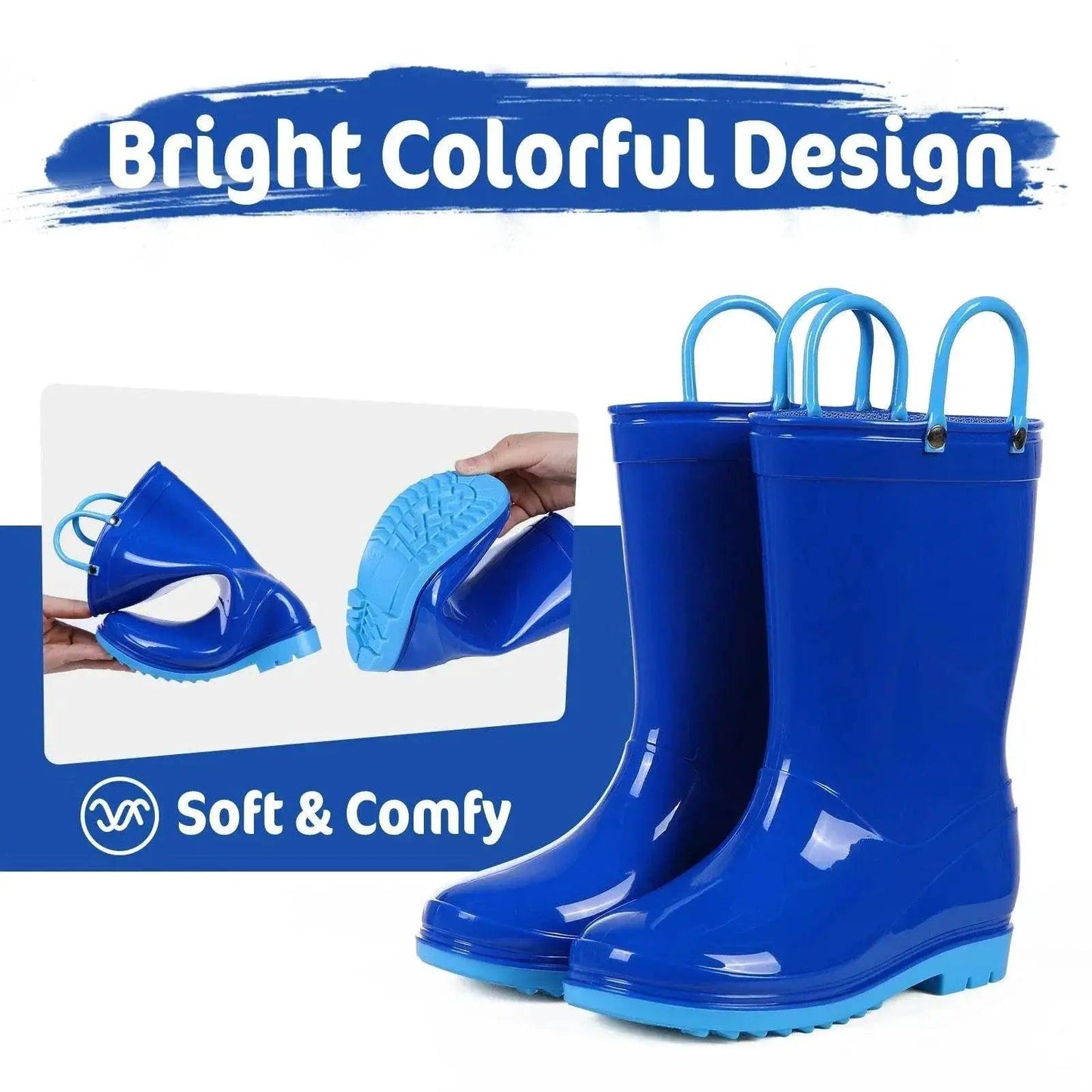 Stylish Waterproof Children's Rain Boots - Evshine Toyland EU - ToylandEU™