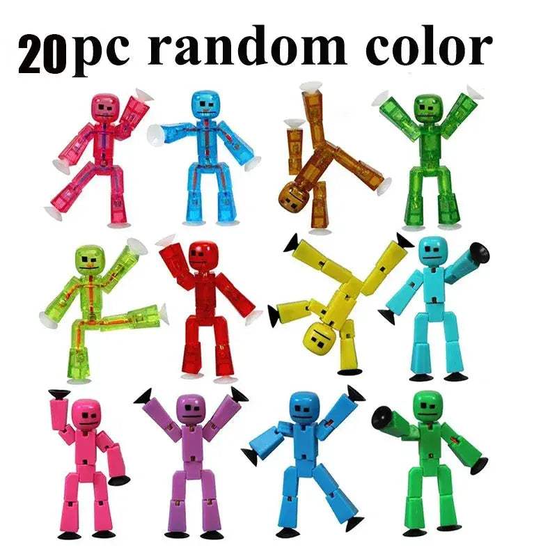 Suction Cup Robot Toys Deformable Figures For Kids - ToylandEU
