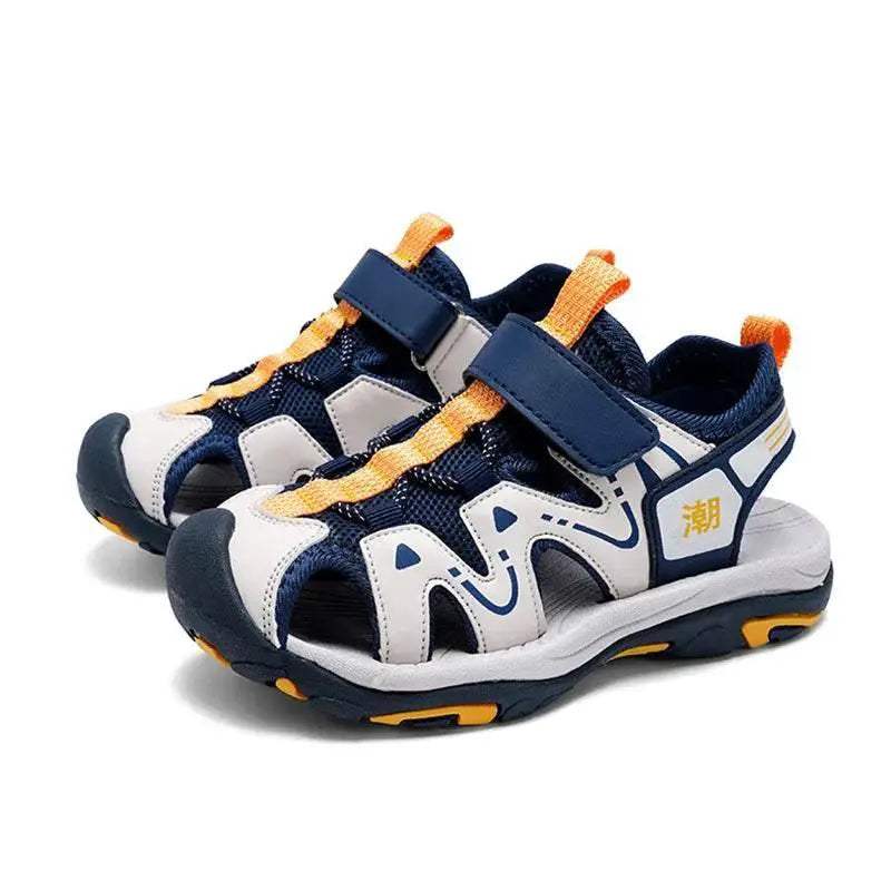 Summer Kids Beach Sandals Shoes Closed Toe Anti Bump - ToylandEU