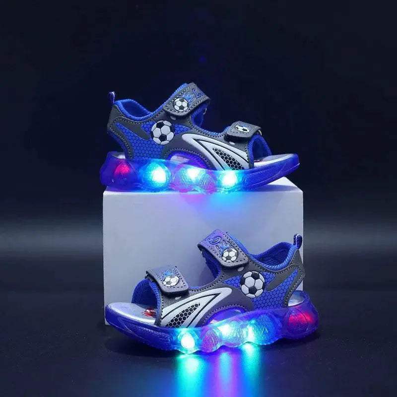 Summer Kids Lightings Sandals Kids Glowing Light Shoes - ToylandEU