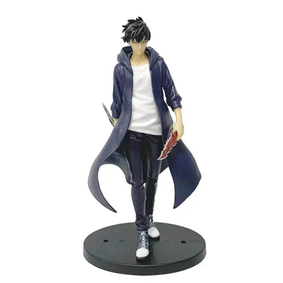 Solo Leveling Sung Jinwoo Shadow Monarch Figures Two Variations - ToylandEU