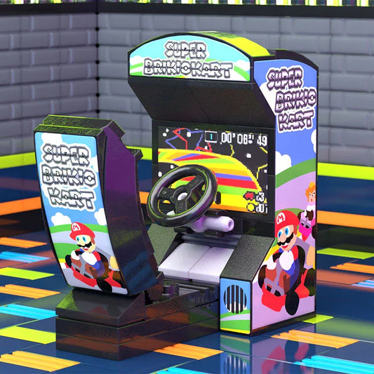 Super Brickio Kart - Custom Arcade Racing Game made using LEGO parts - B3 Customs - ToylandEU