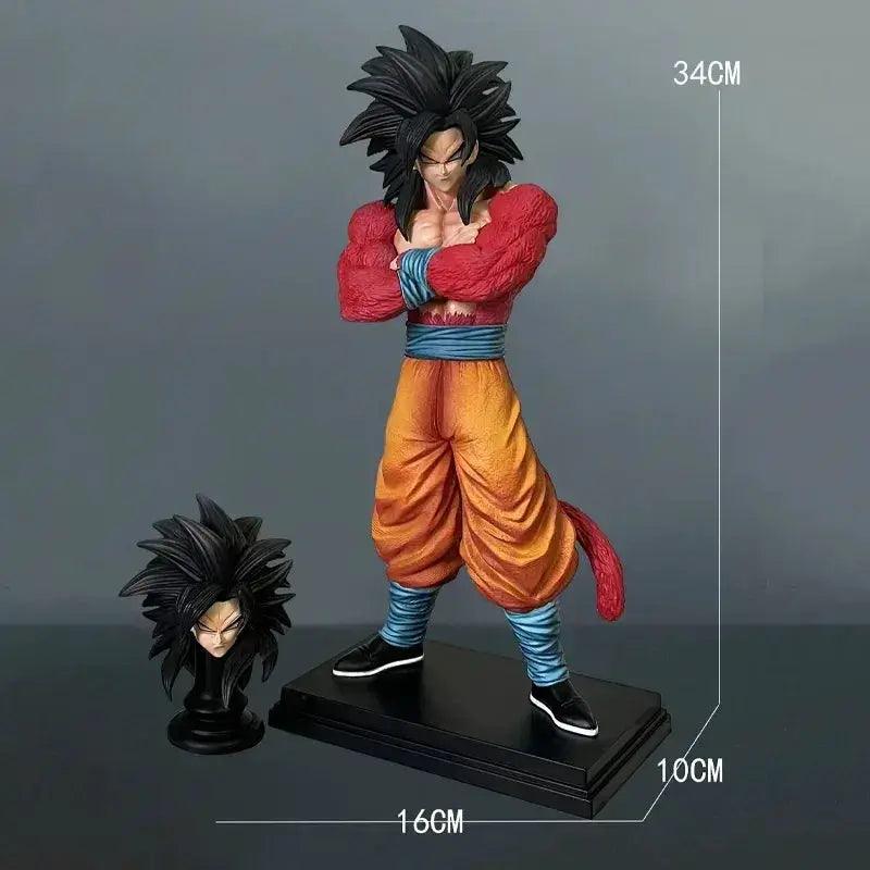Super Saiyan 4 Goku Figure Dragon Ball Posable - ToylandEU™