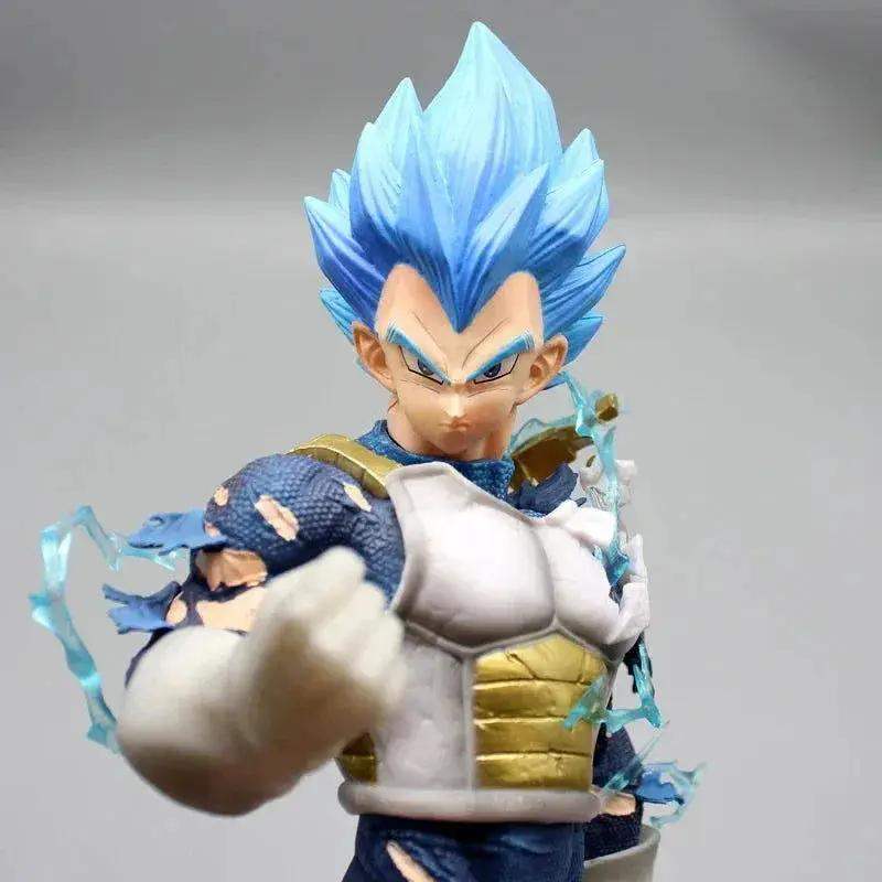 Super Saiyan Blue Vegeta Anime Figure, Dragon Ball Super Action Figurines PVC Statue 26.5 CM - ToylandEU
