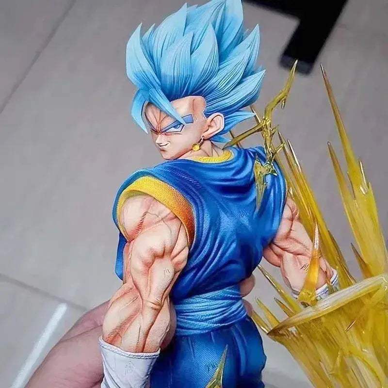 Super Saiyan Blue Vegito LED Anime Figure, Dragon Ball Z Anime Figures 3 or 4 heads PVC Statue - ToylandEU