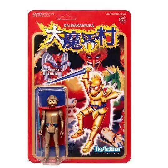 Ghosts N Goblins Reaction Figure Arthur Gold Armor - ToylandEU