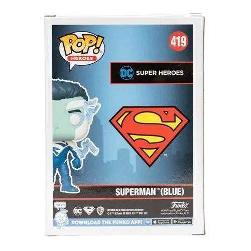 Superman Blue Vinyl Funko Pop 2021 Convention Exclusive - ToylandEU™