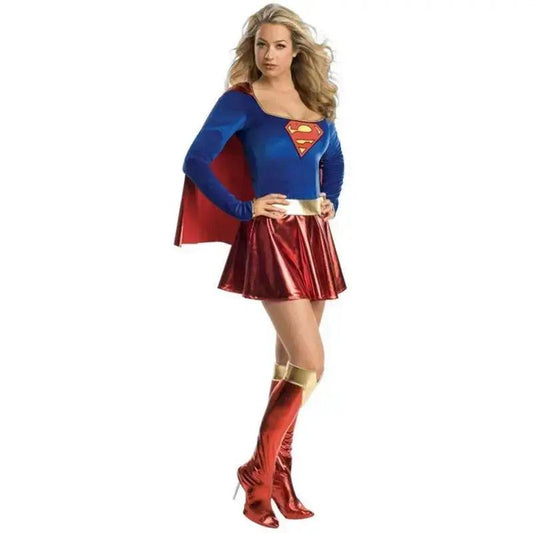 Superwoman Cosplay Costume With Shoe Covers - ToylandEU™