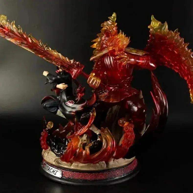 Susanoo Uchiha Itachi LED Anime Figurine, Naruto Shippuden Figures Collections 36 cm - ToylandEU