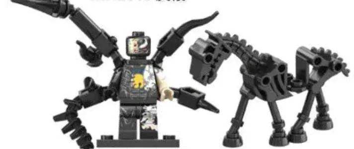 Symbiote Beast Custom Figure Compatible With LEGO ABS Plastic Figure For Display And Play - ToylandEU