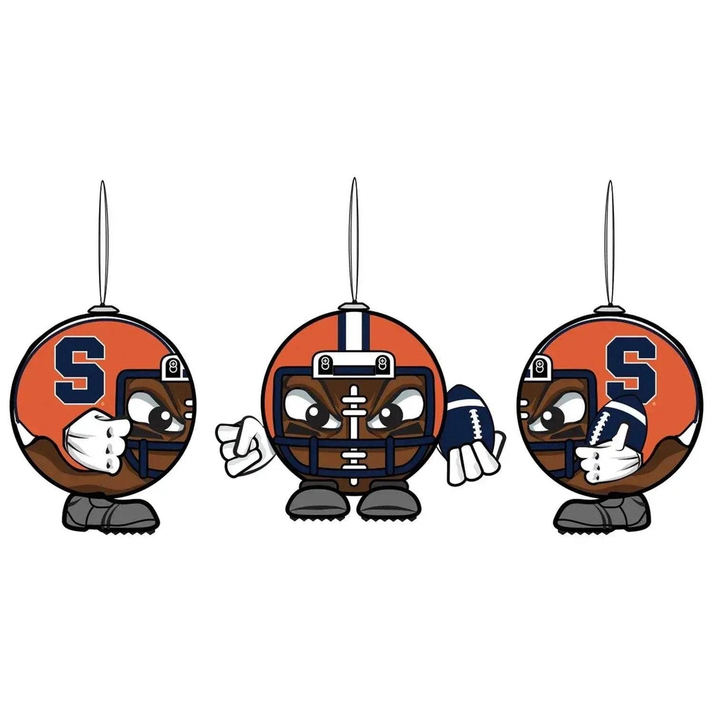 Syracuse Orange Ornament Ball Head 3 Inch Foam Ball - ToylandEU™