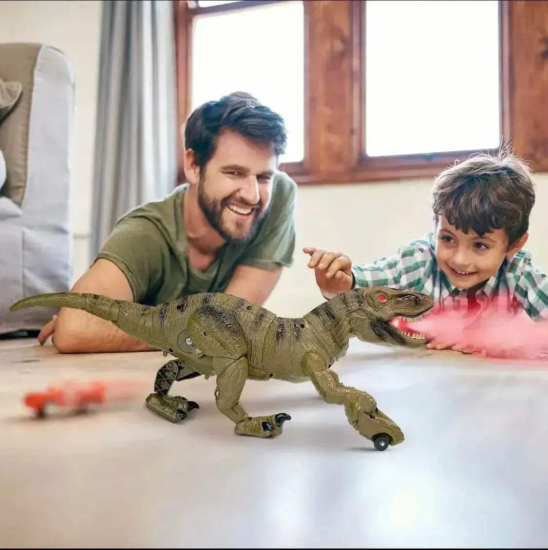 T-Rex and Dragon Remote Control Toy for Kids Gift Set - ToylandEU